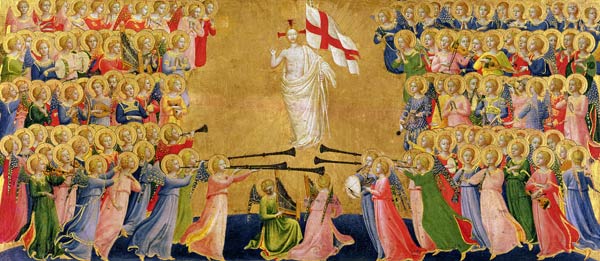 Fra_Angelico, Forerunners for Christ from the Fiesole Altarpiece, c. 1423-24